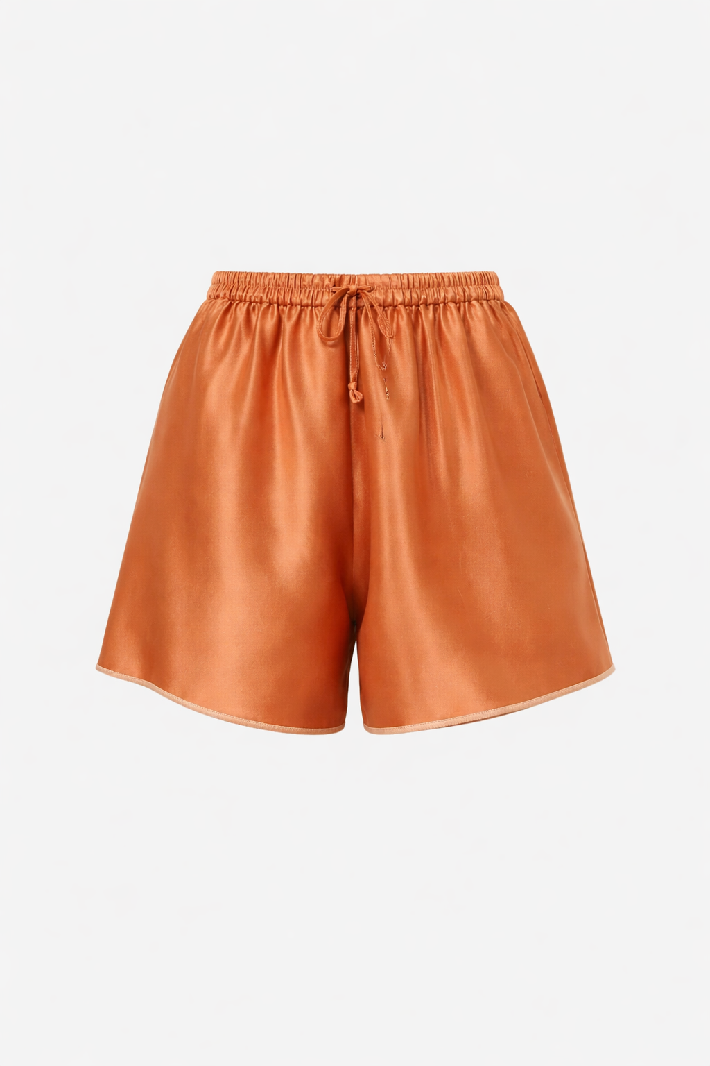 Koh Rong Burnt Orange Silk Shorts